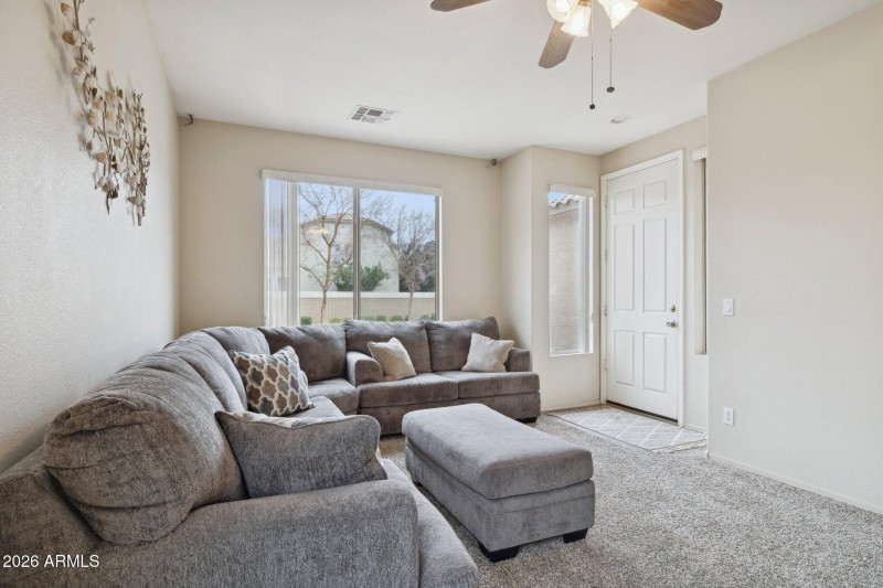 Entry into front living room