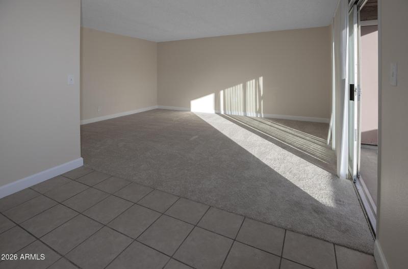 Living room from dining room