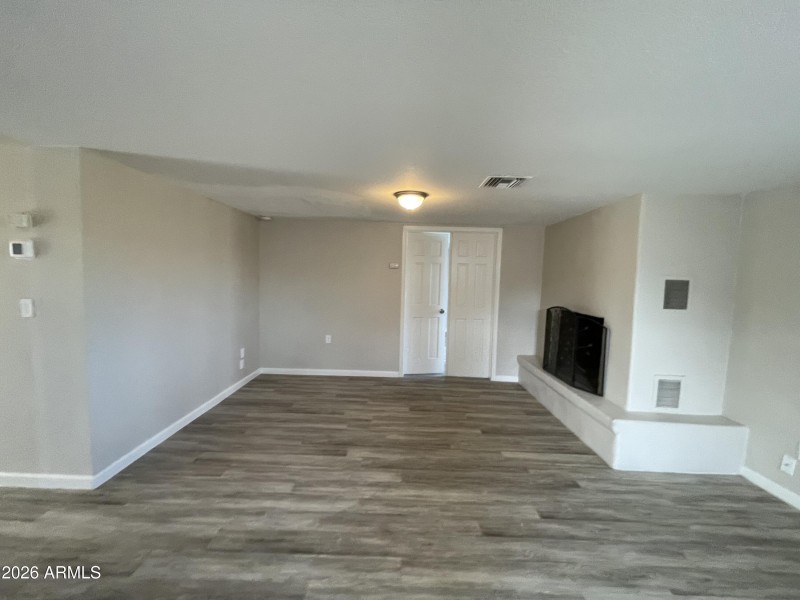 Great room with fire place