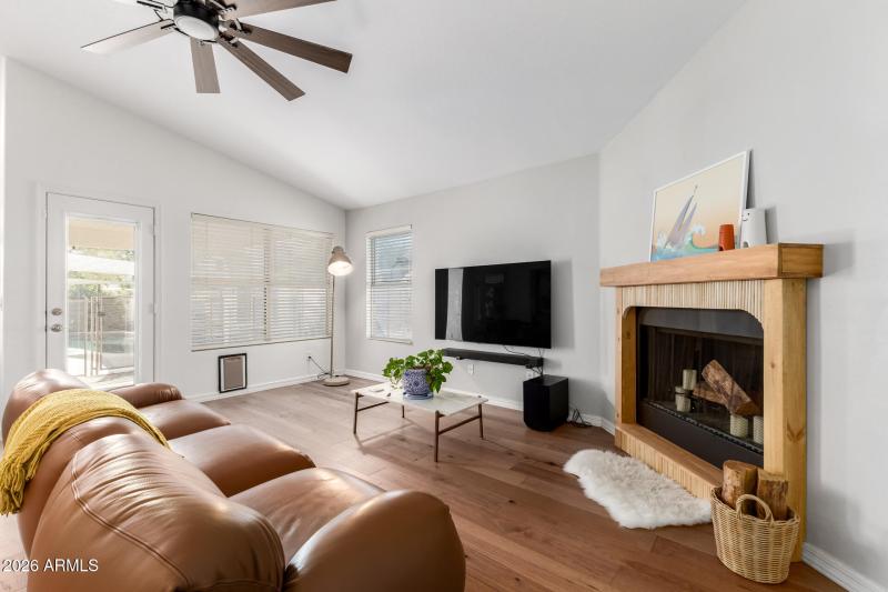 Lots of natural light