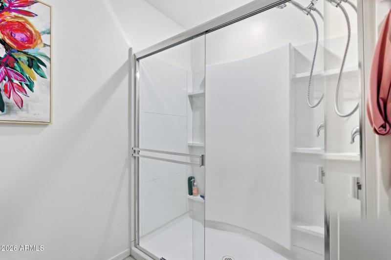 Walk-in Shower at Primary Bathroom