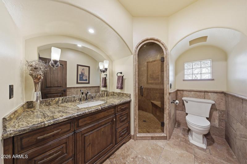House bedroom #4 bathroom and guest bath