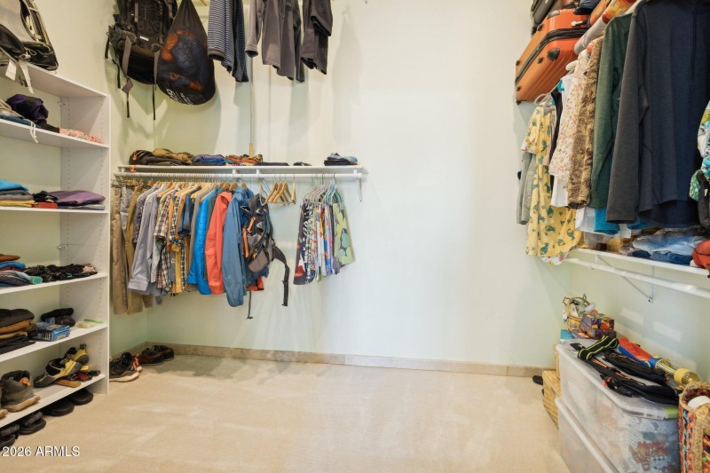 Primary Walk-In Closet