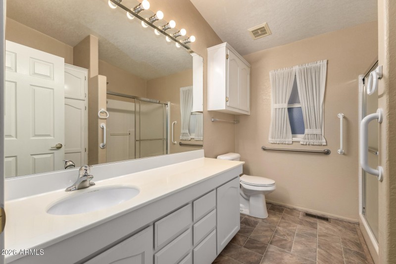 Primary Bathroom with Skylight