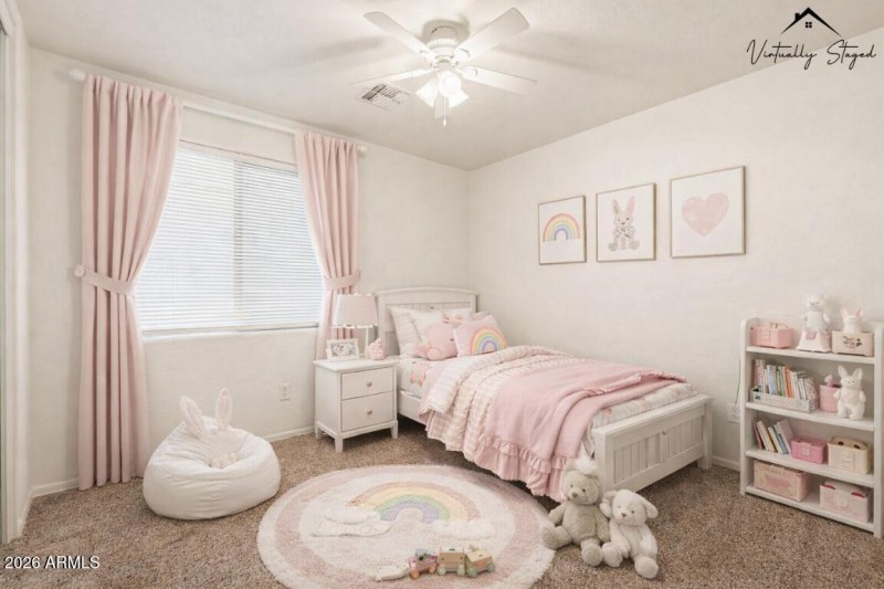 Bedroom 2 Virtually Staged