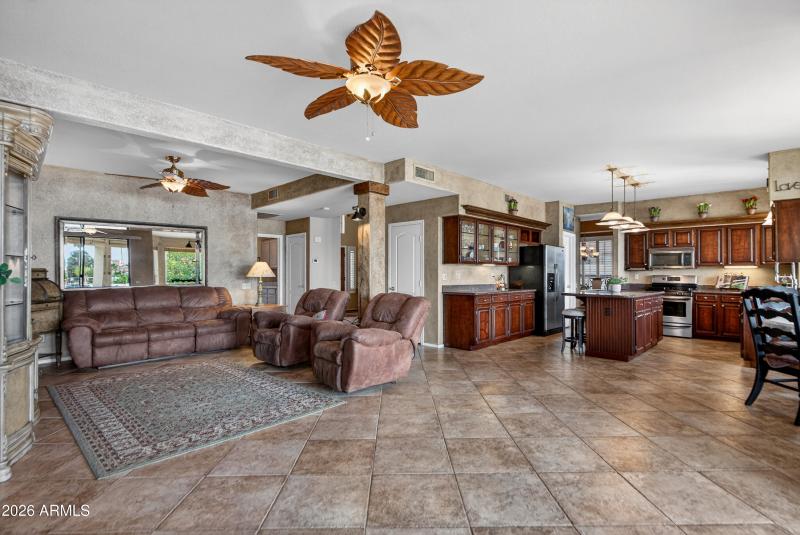 View to FR & Kitchen