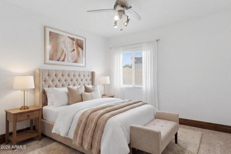 VIRTUALLY STAGED - GUEST BEDROOM