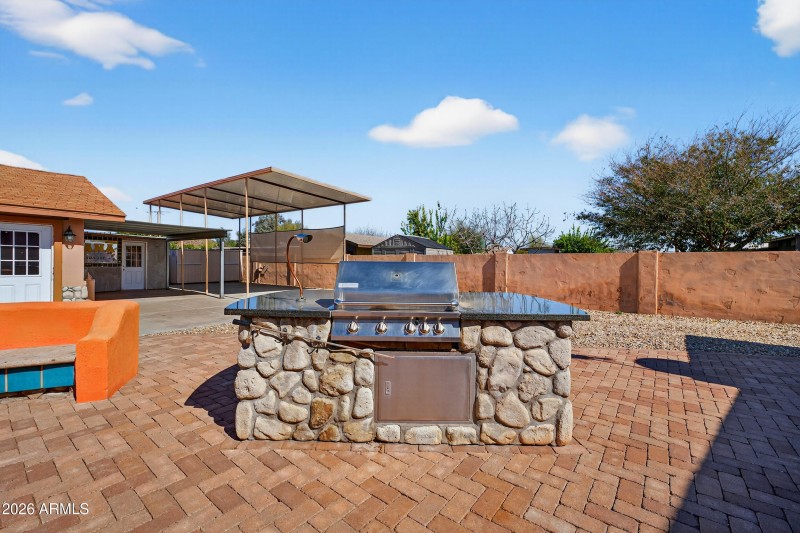 Built-In BBQ Area