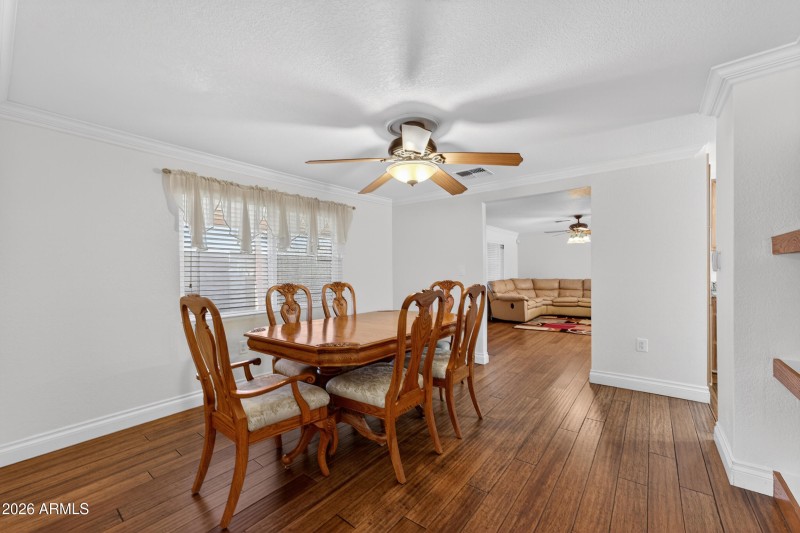 Dining Room looking towards Living Room