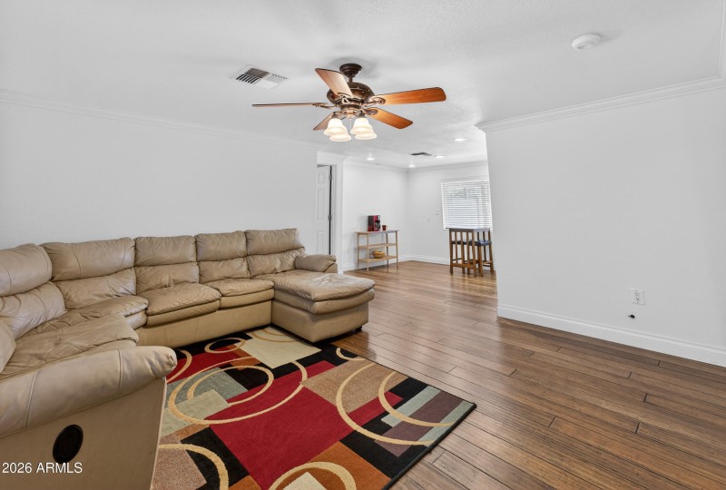 Living Room Looking towards Nook