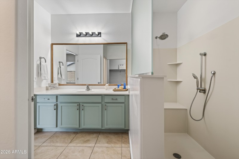 Primary Walk in Shower