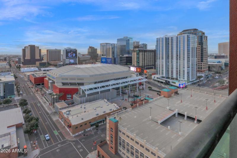 Downtown View From Balcony
