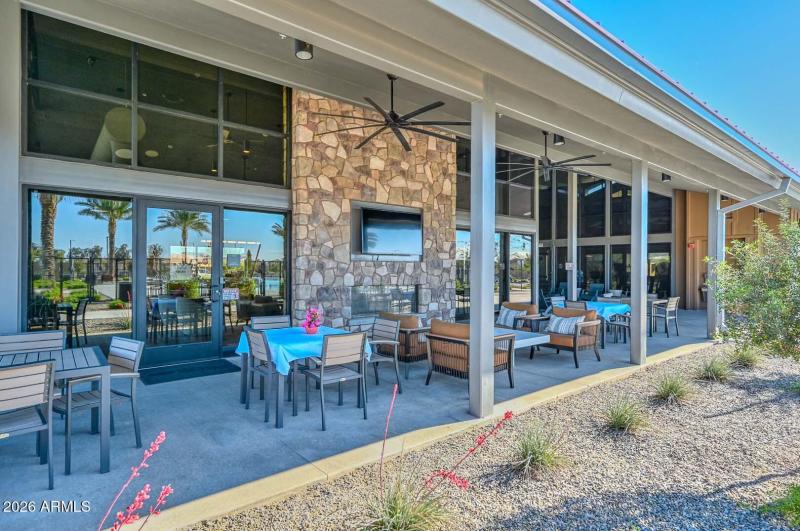 Community Clubhouse Patio