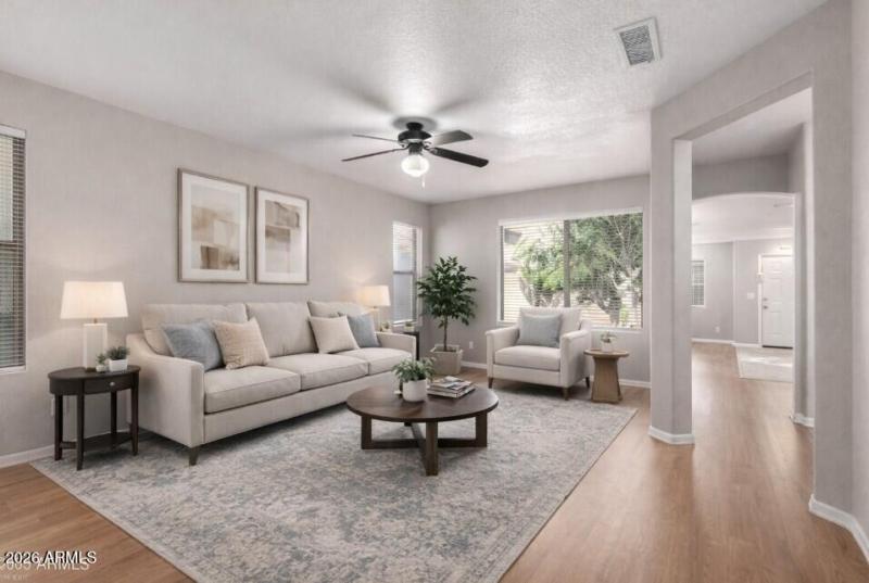 fallen leaf living area update