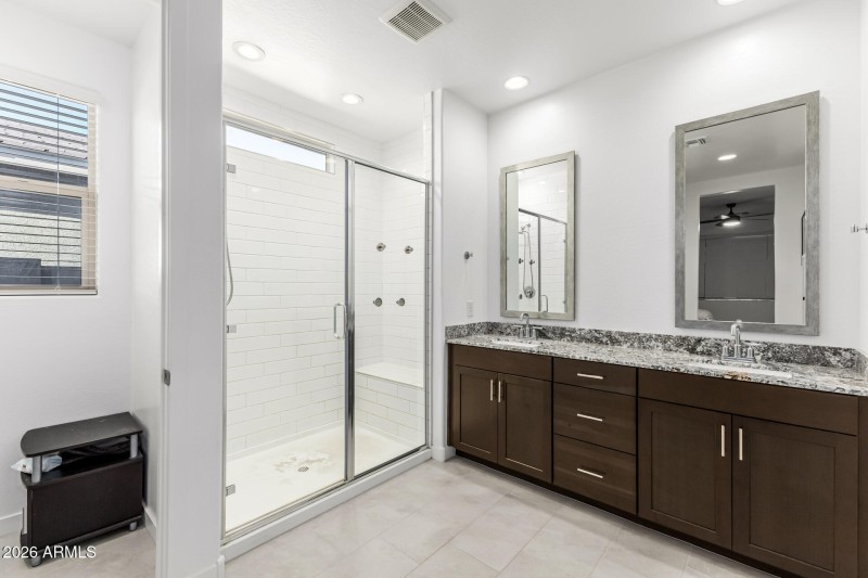 Master Bath Double Sinks