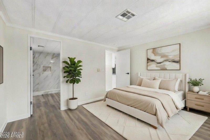 Primary Bedroom - Virtually Staged