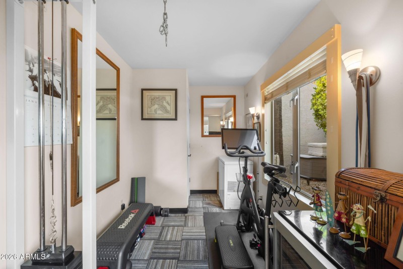 Exercise Room off of Office