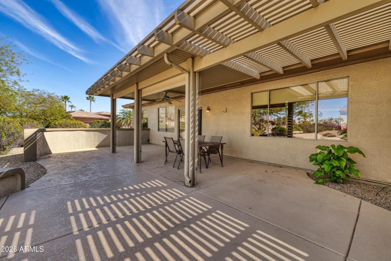 Shade Friendly Patio