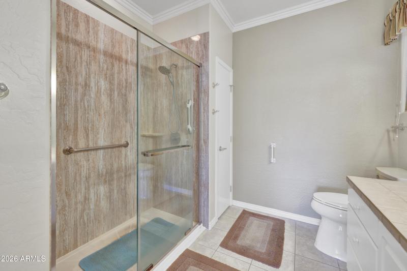 Large Walk-in Shower