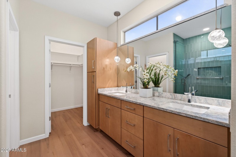 Spa-like remodeled bath