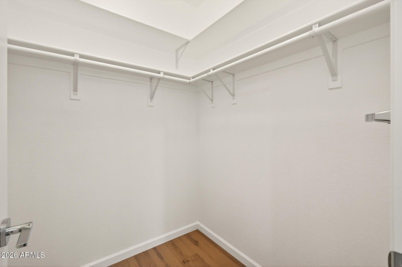 Large walk in closet