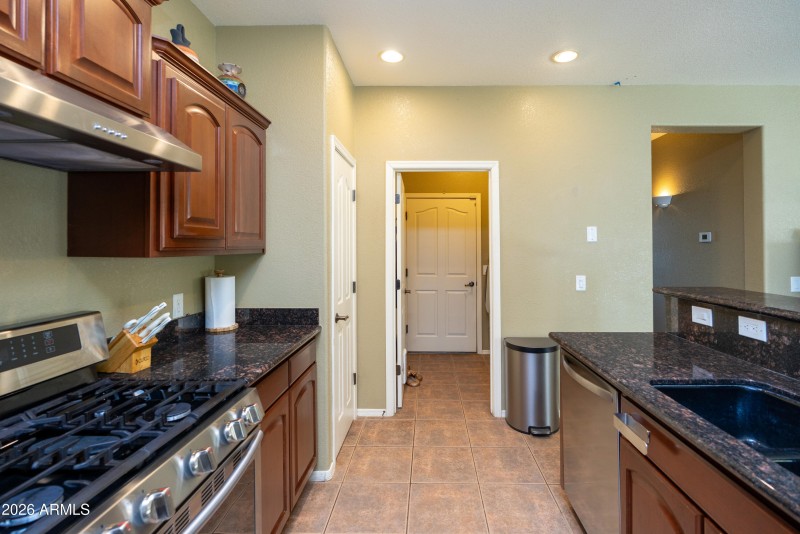 Kitchen to Laundry Room