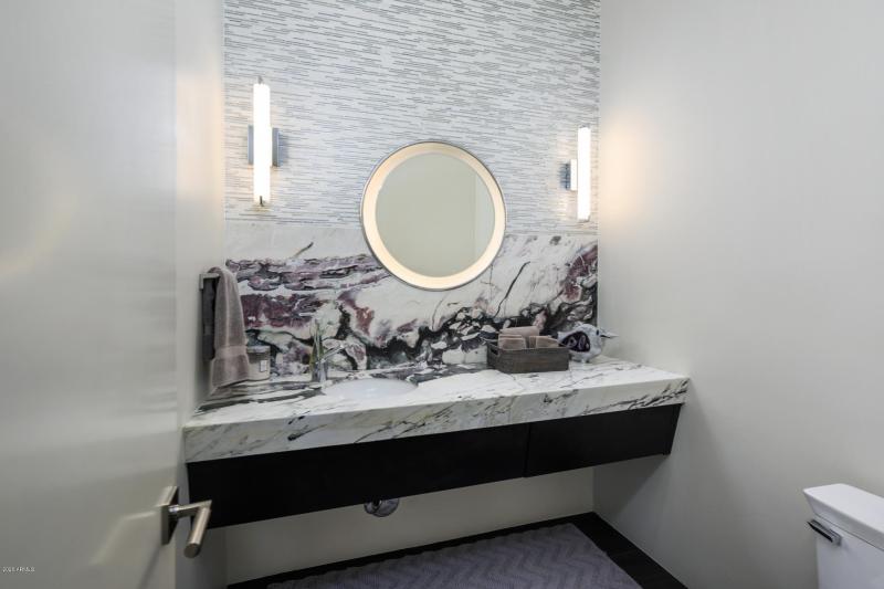 Chic Guest Powder bathroom