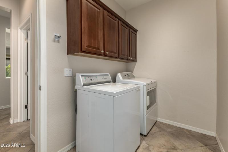 Laundry with Extra Storage