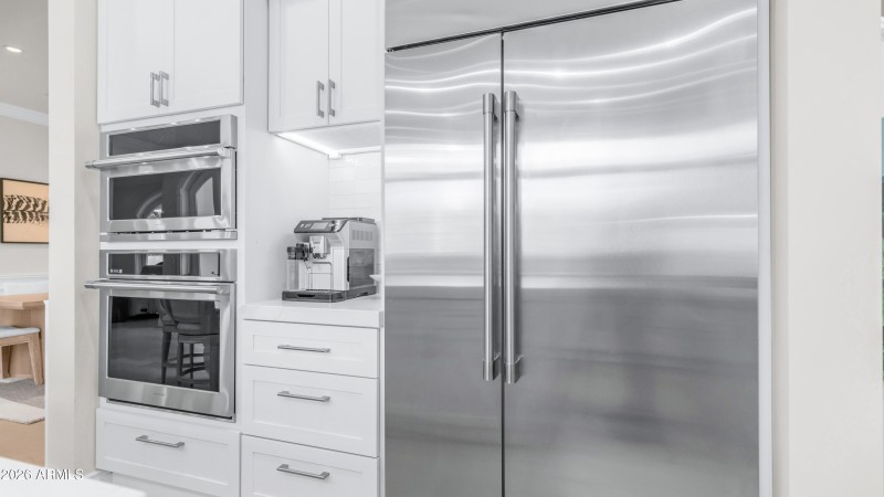 New stainless appliances