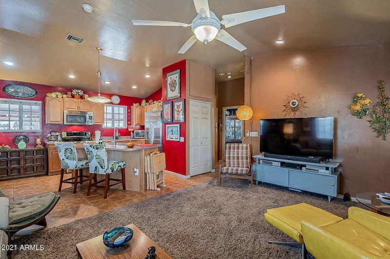 Living Room to Kitchen