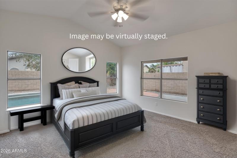 Photos may show staged furnishings. Item