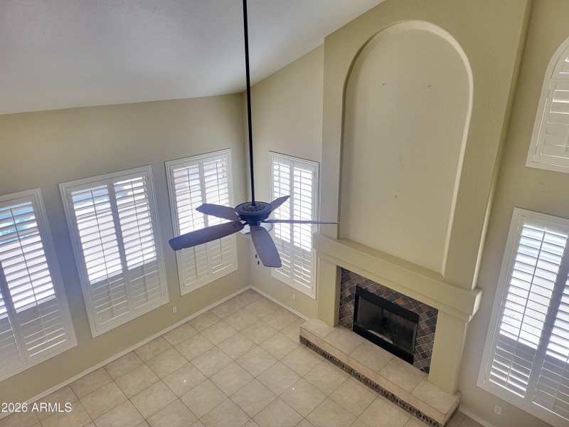 Living room view from upstairs