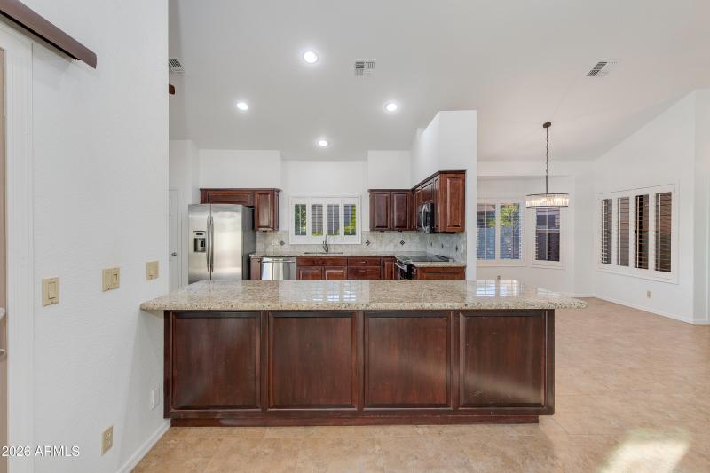 VIEW FROM THE DINING ROOM