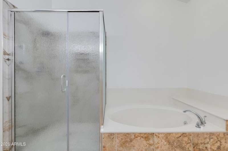 SHOWER & SEPARATE TUB