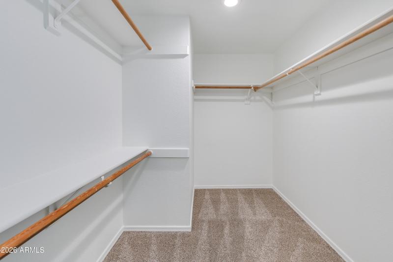 LARGE WALK IN CLOSET