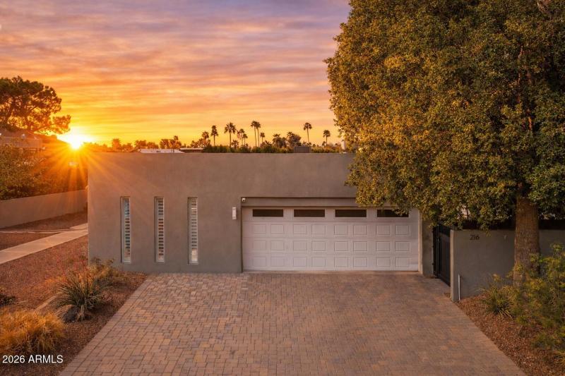 sunset in Moon Valley