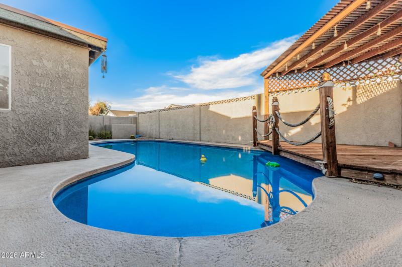 Sparking Pool WIth Ramada