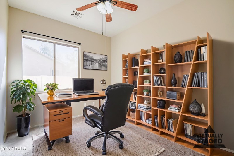 Staged Home Office