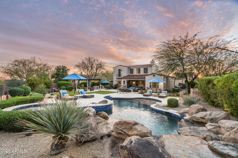 Overview of Pool from the Wash