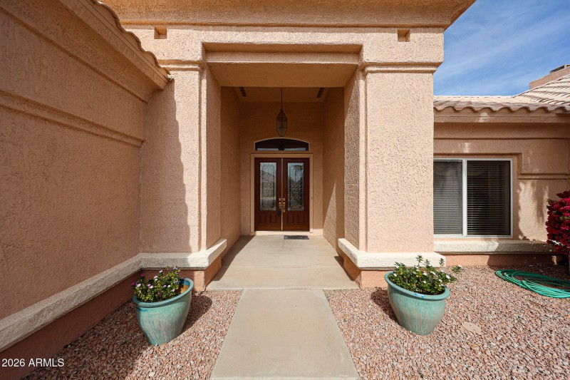 Outside Entryway