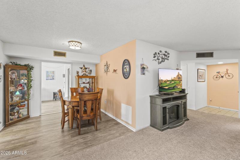 Dining in Great Room