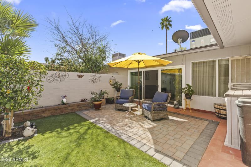 Back Patio towards AZ Room