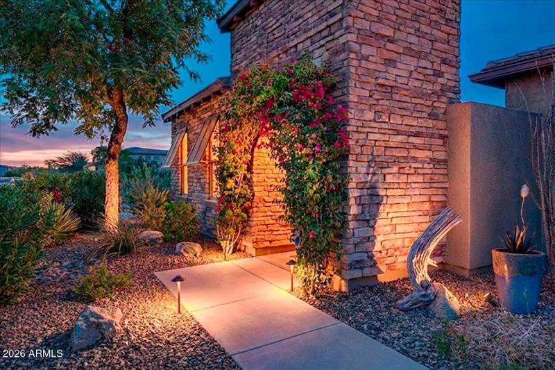 03-Front Arch Twilight