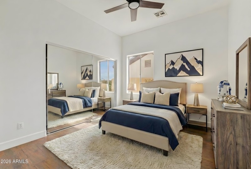 Bdrm 4 - Three Bedrooms in This Wing