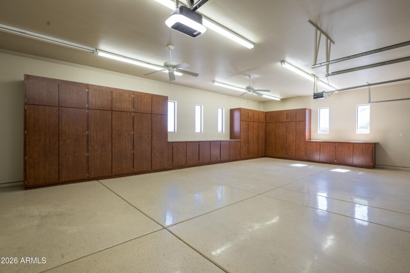 4 Car Garage Attached to Home