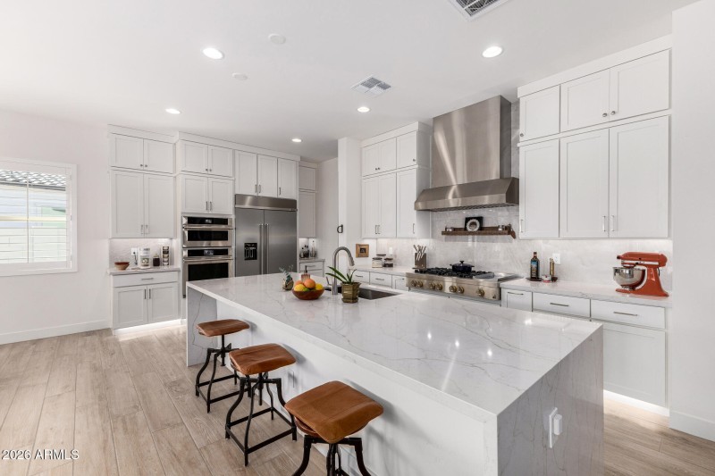 Gourmet Kitchen with Gas Stove