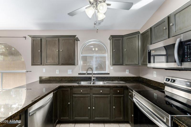 stainless appliances