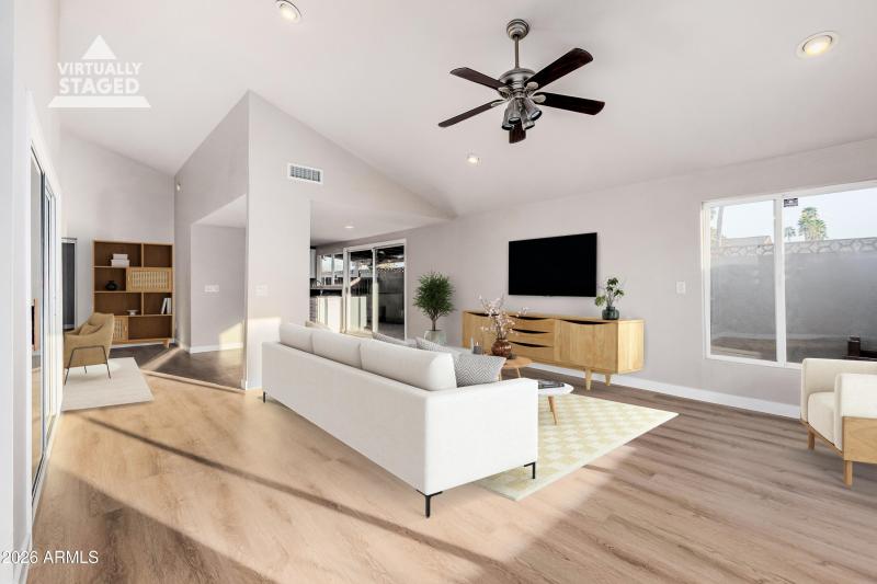 Open Concept Living Room