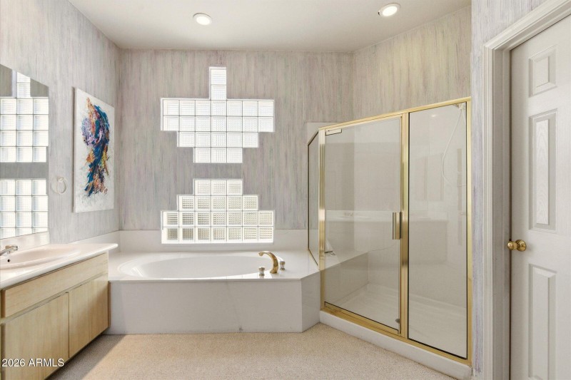 Spacious Primary Bath