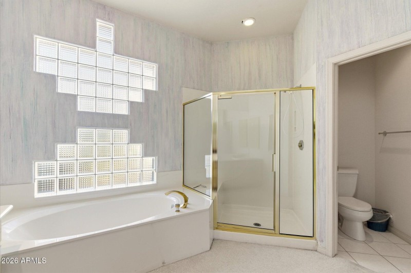 Primary tub & shower